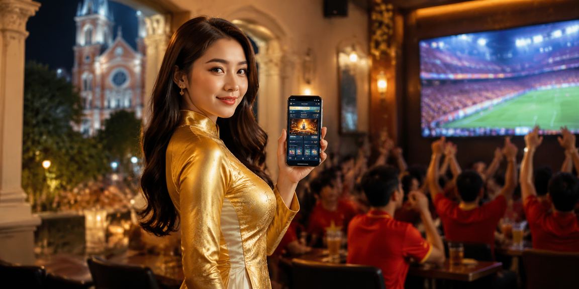 Người chơi esports tại TP.HCM trong trang phục áo dài theo dõi kèo thể thao điện tử